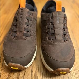 L.L. Bean Men's Brown Trailfinder slip on Hiking Shoes sz 11